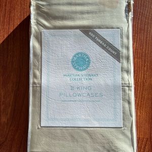Martha Stewart King Pillow Casea